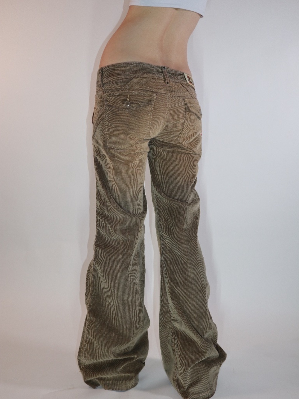 Really cool Parasuco brown Corduroy Y2K Bellbottoms